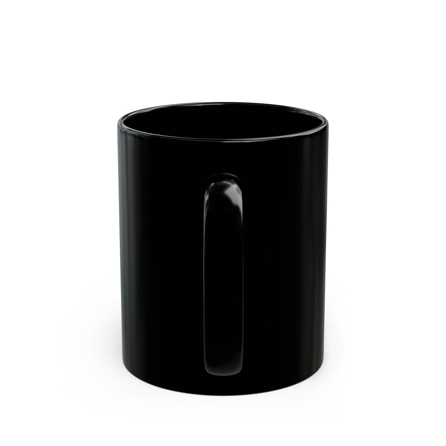 Grace in Every Sip | Black Mug