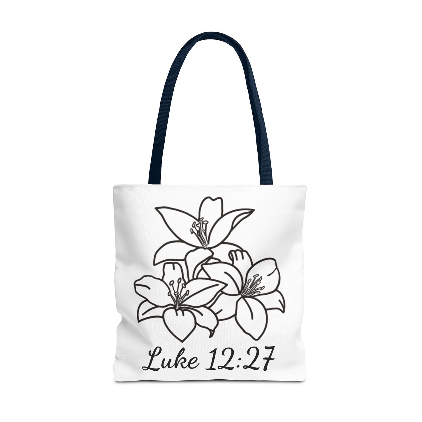 Clothed in Beauty Tote | Luke 12:27