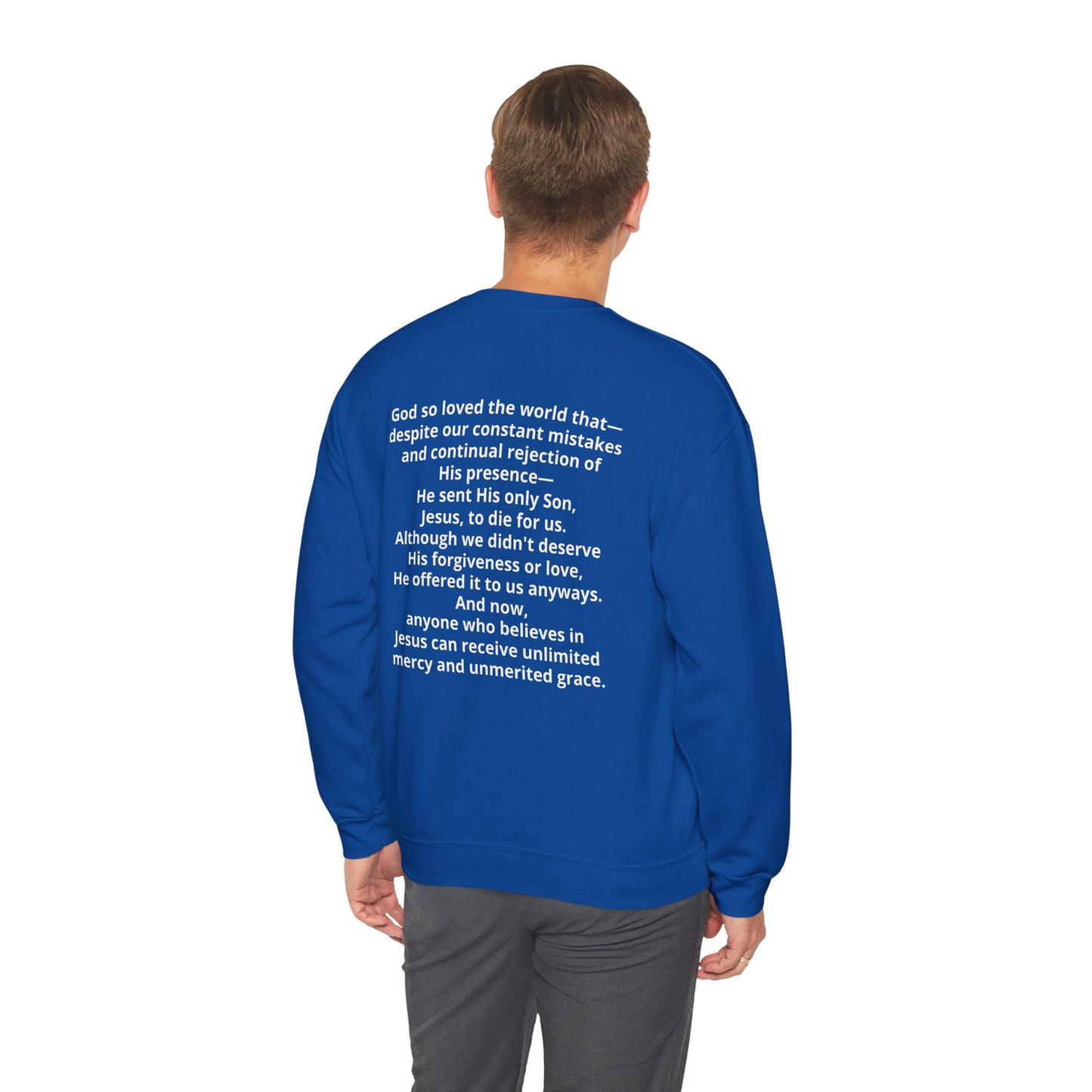 Mercy is.. | Crewneck