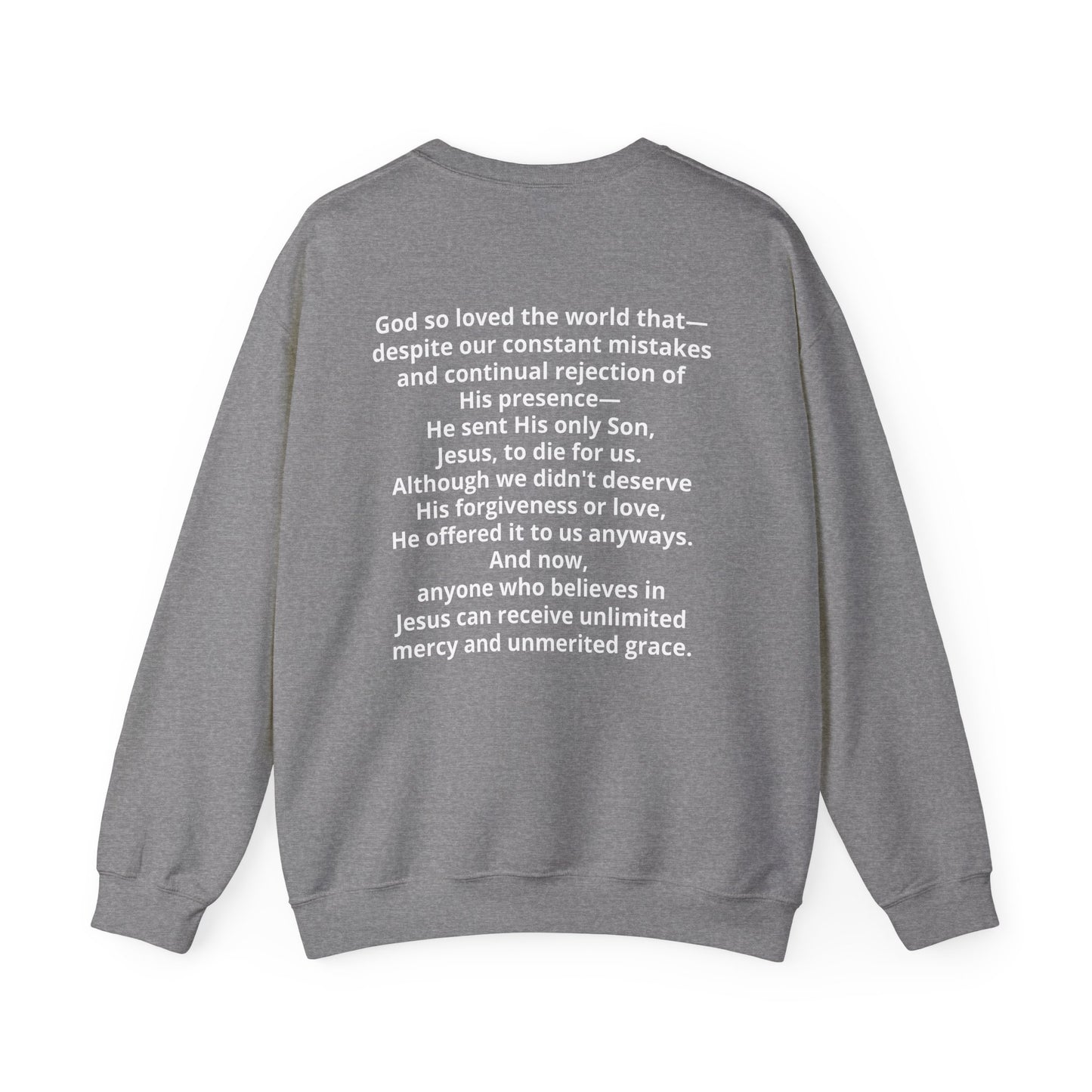 Mercy is.. | Crewneck
