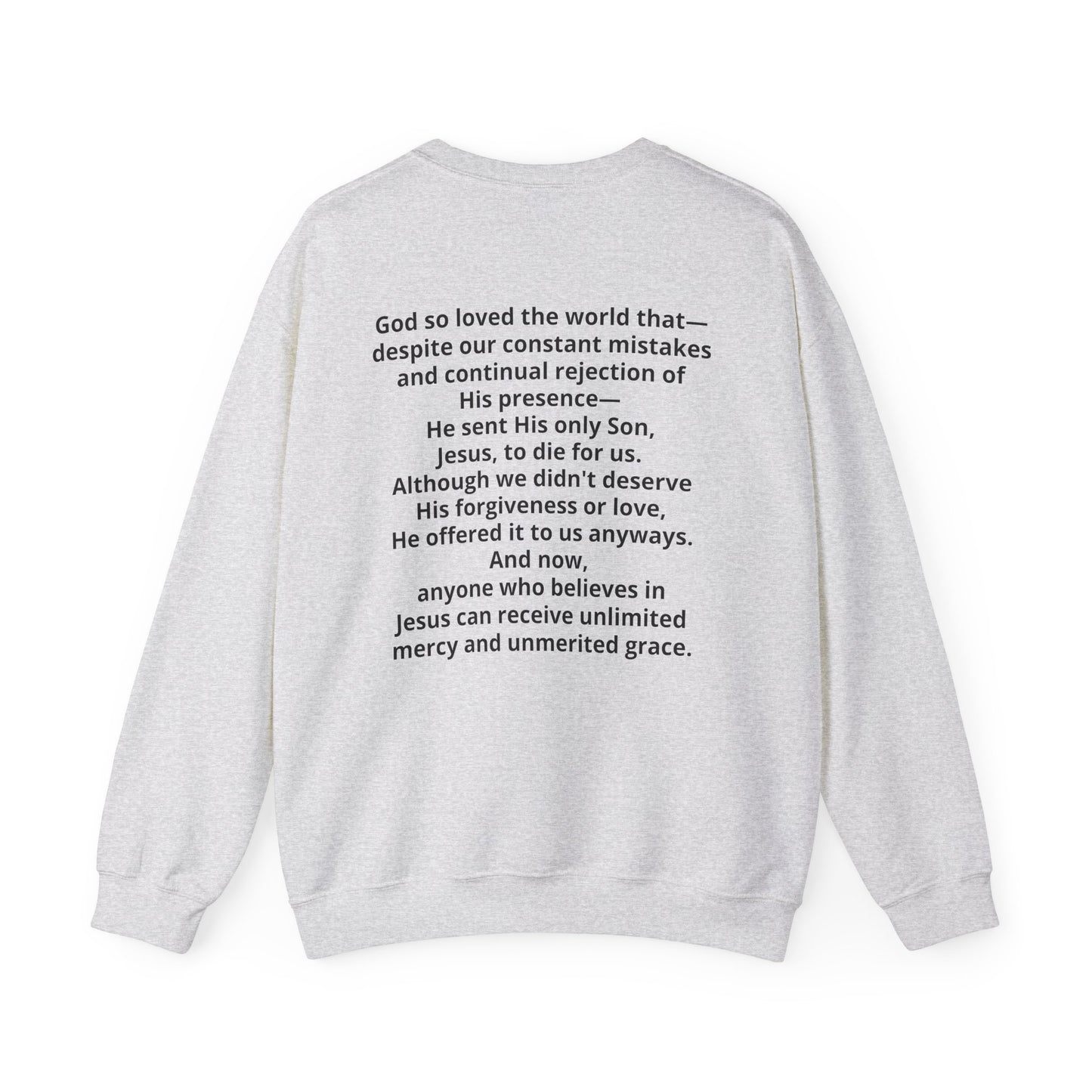 Mercy is.. | Crewneck