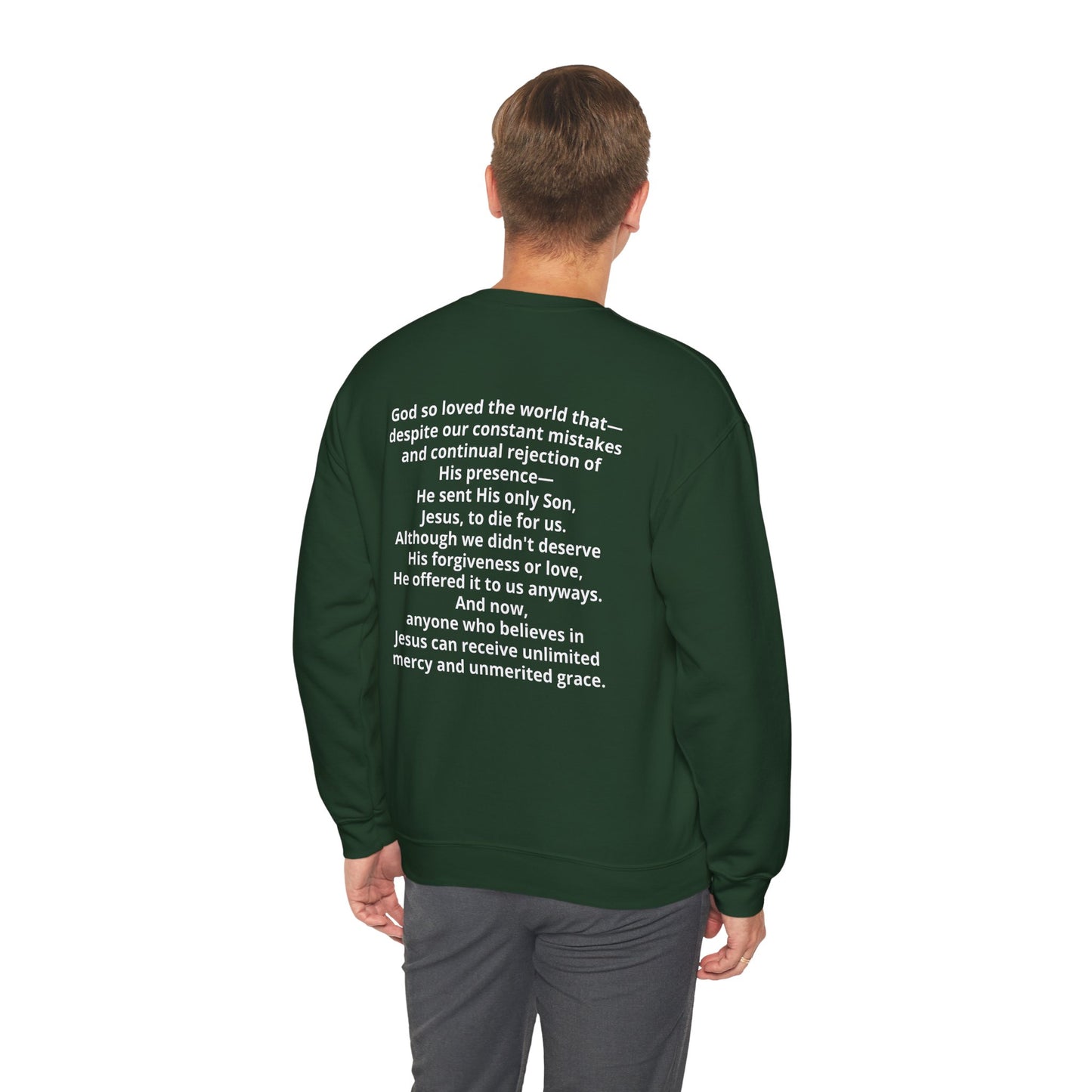 Mercy is.. | Crewneck