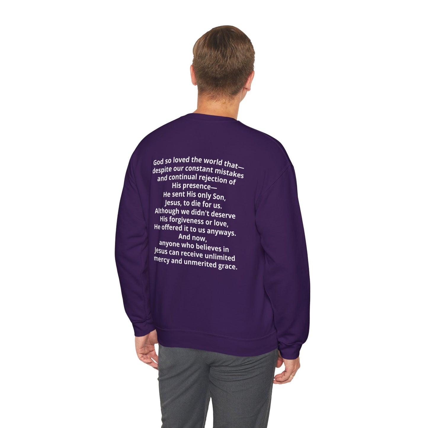 Mercy is.. | Crewneck