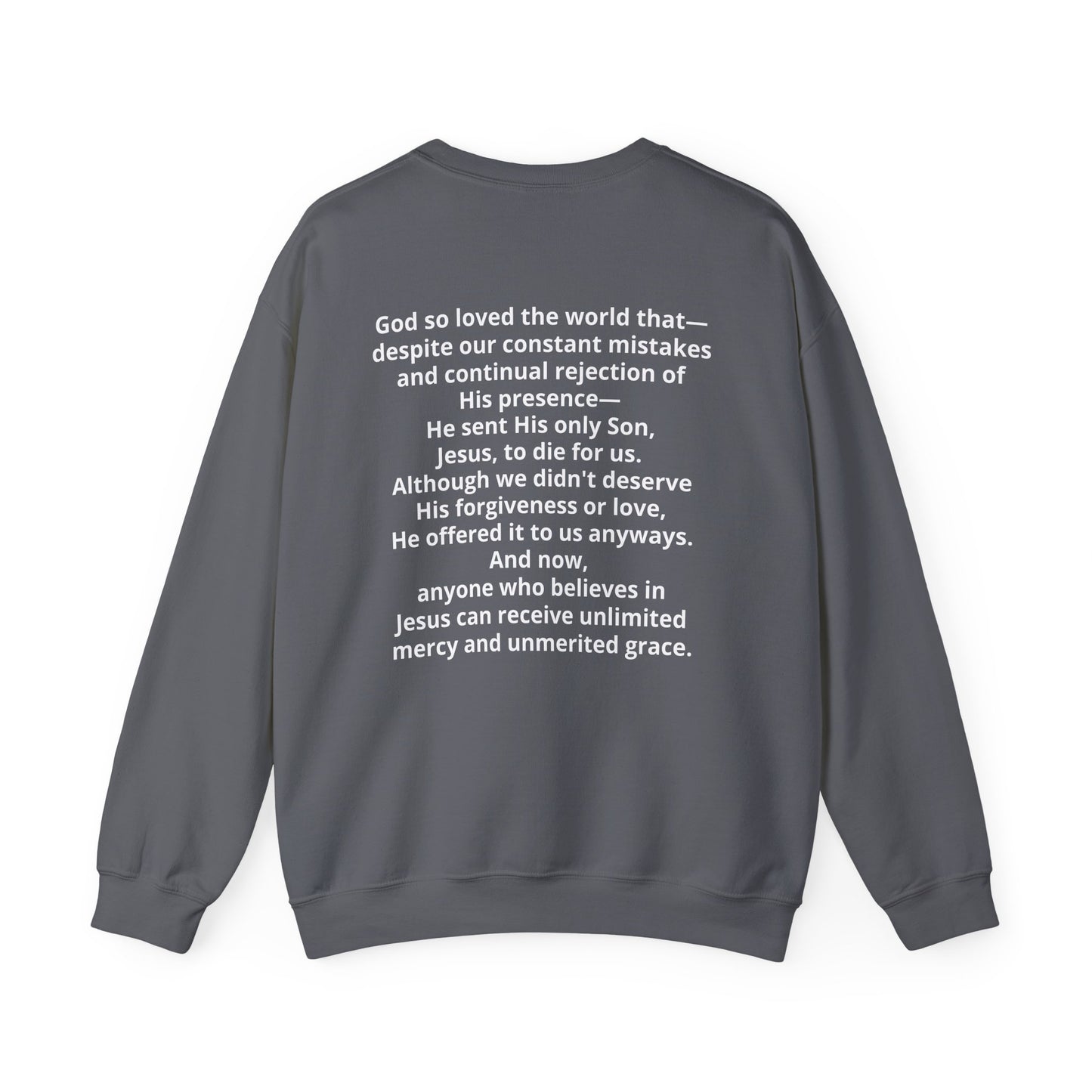 Mercy is.. | Crewneck