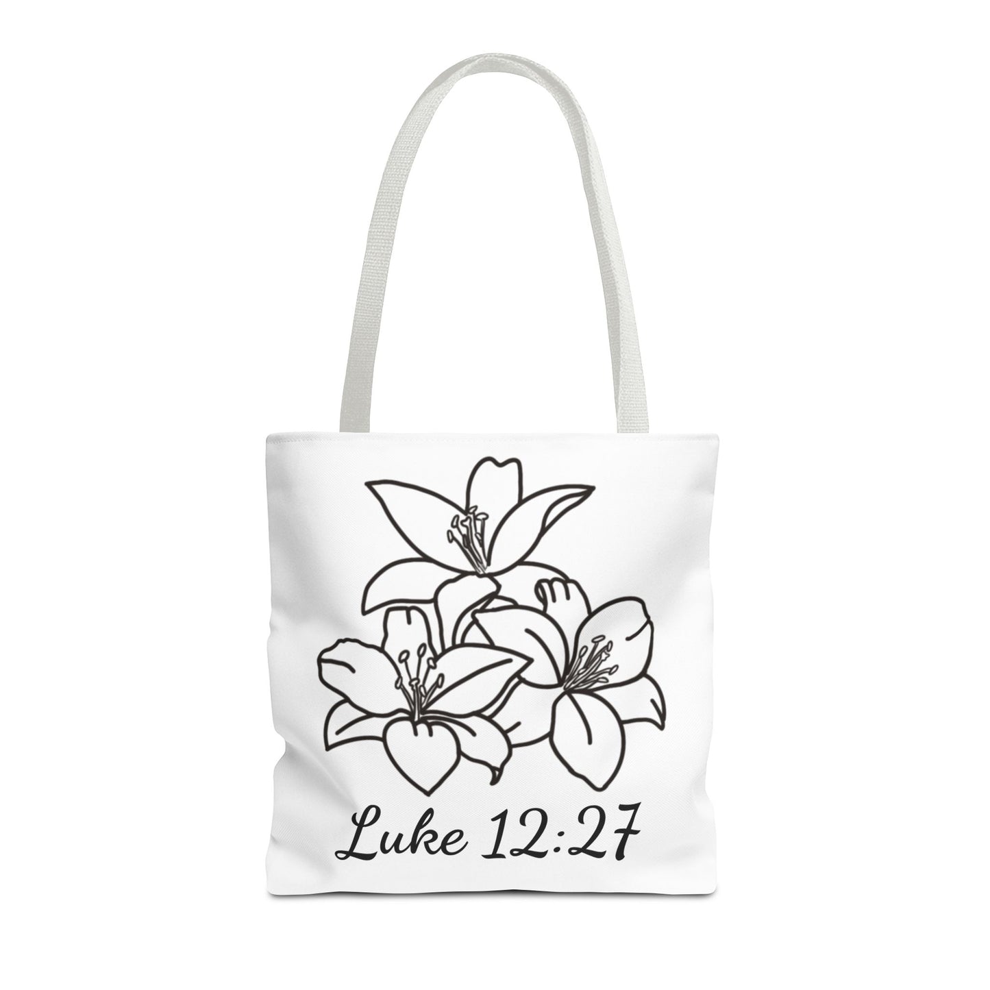 Clothed in Beauty Tote | Luke 12:27