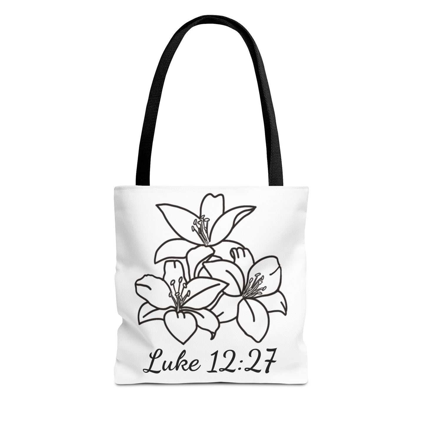 Clothed in Beauty Tote | Luke 12:27