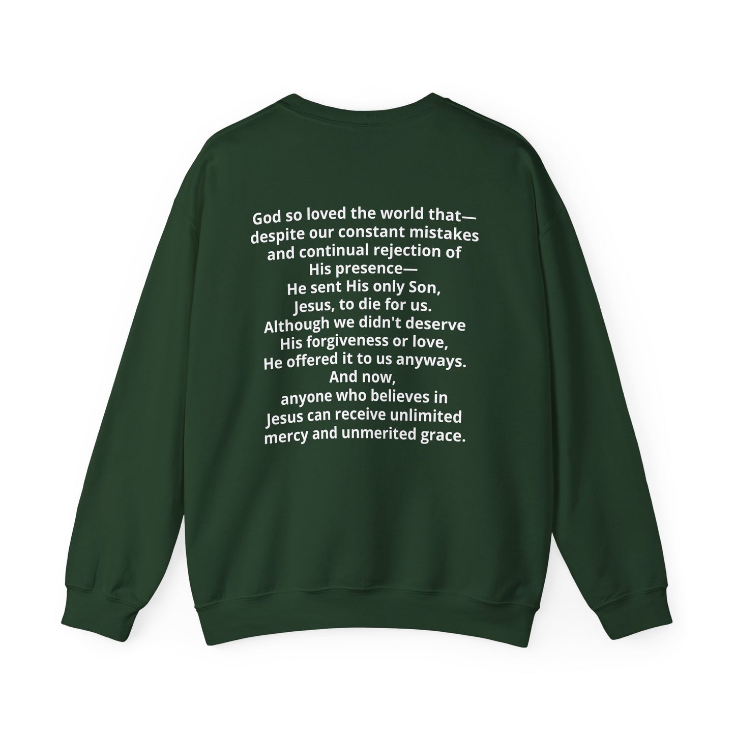Mercy is.. | Crewneck