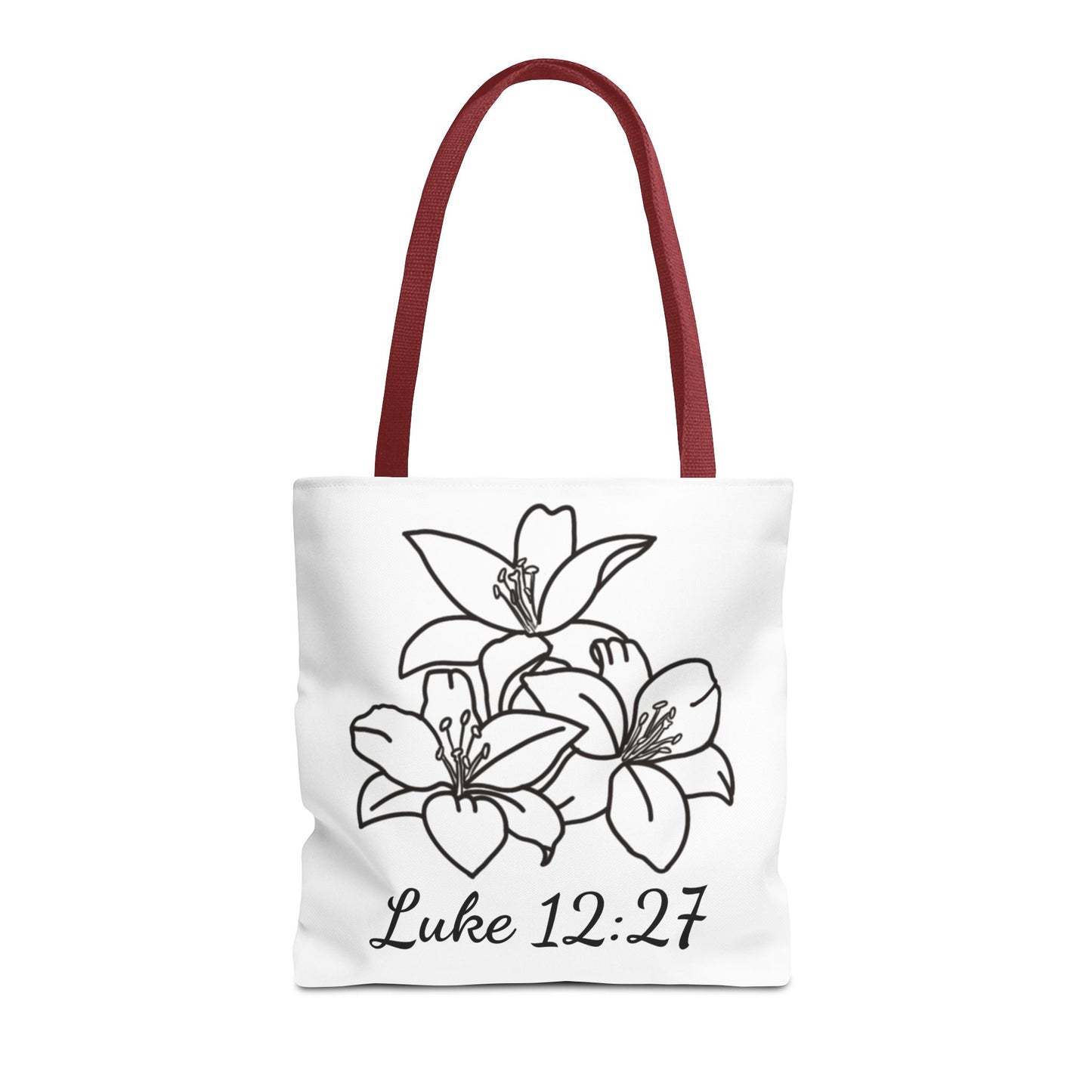 Clothed in Beauty Tote | Luke 12:27