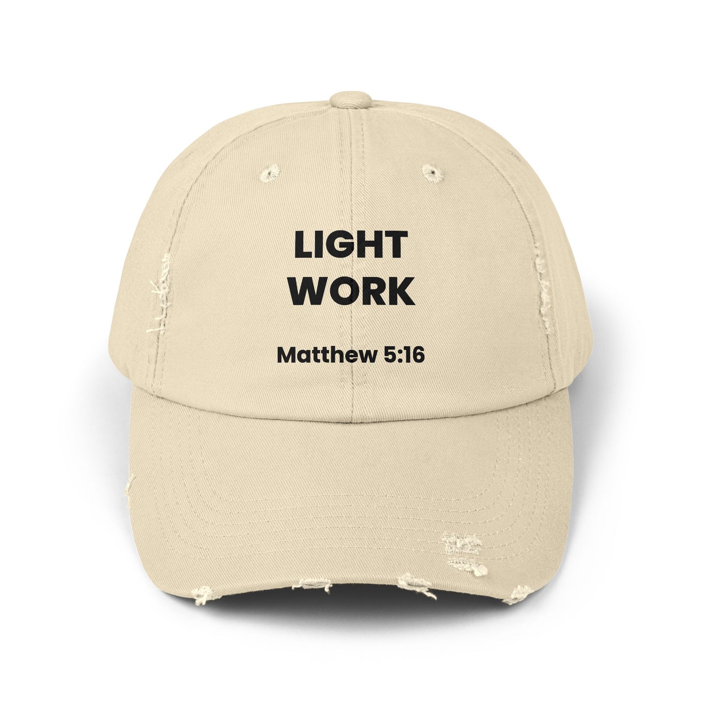 The Kingdom Glow-Up | Distressed Cap
