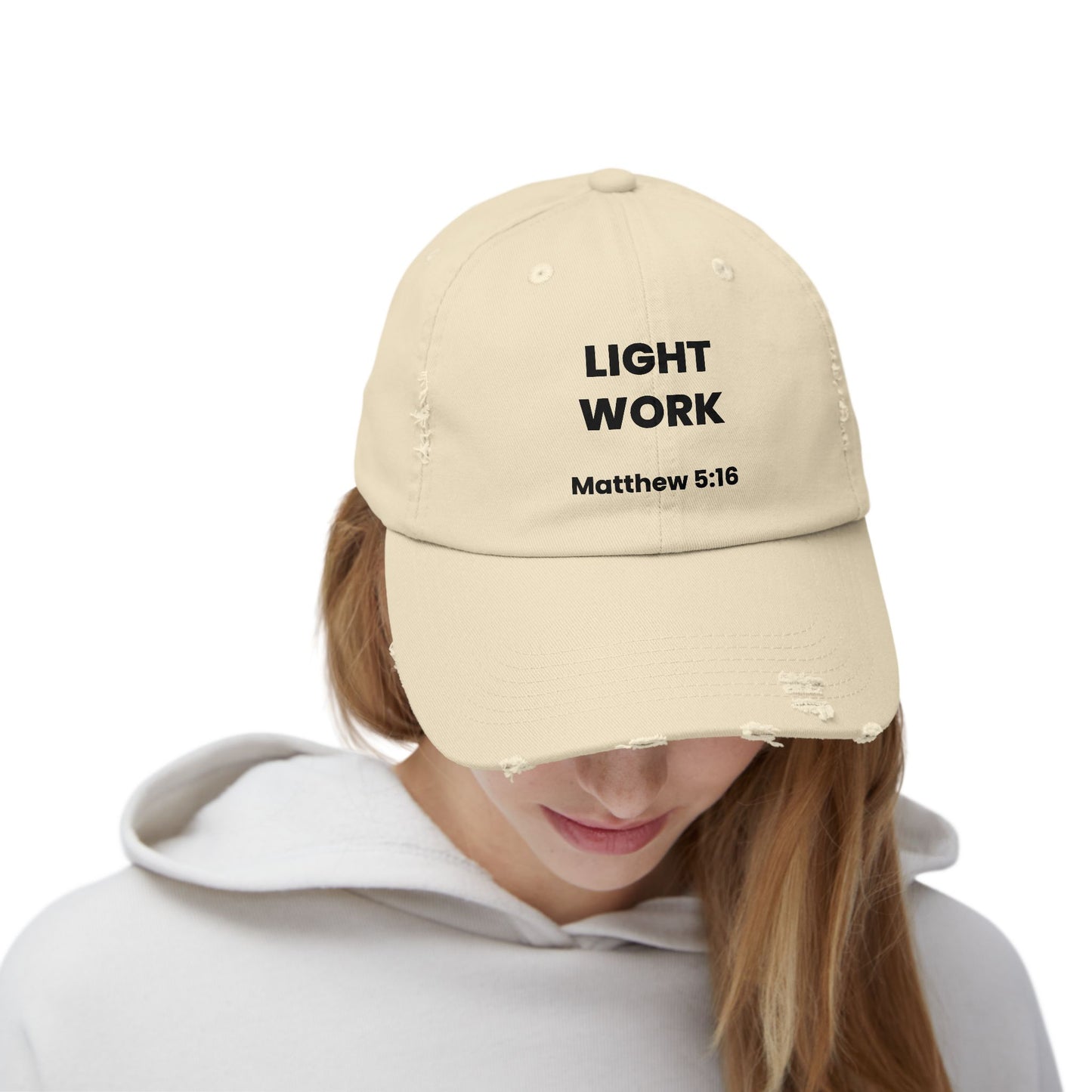 The Kingdom Glow-Up | Distressed Cap