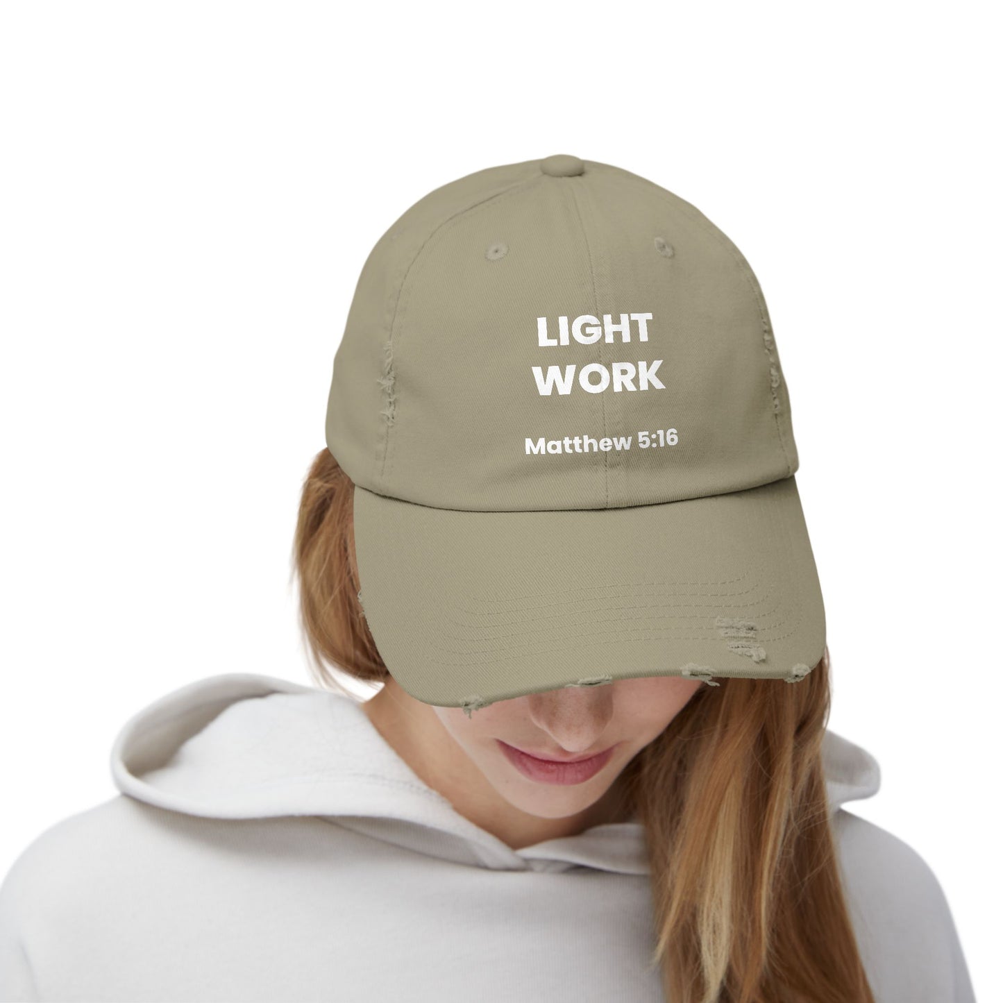 The Kingdom Glow-Up | Distressed Cap