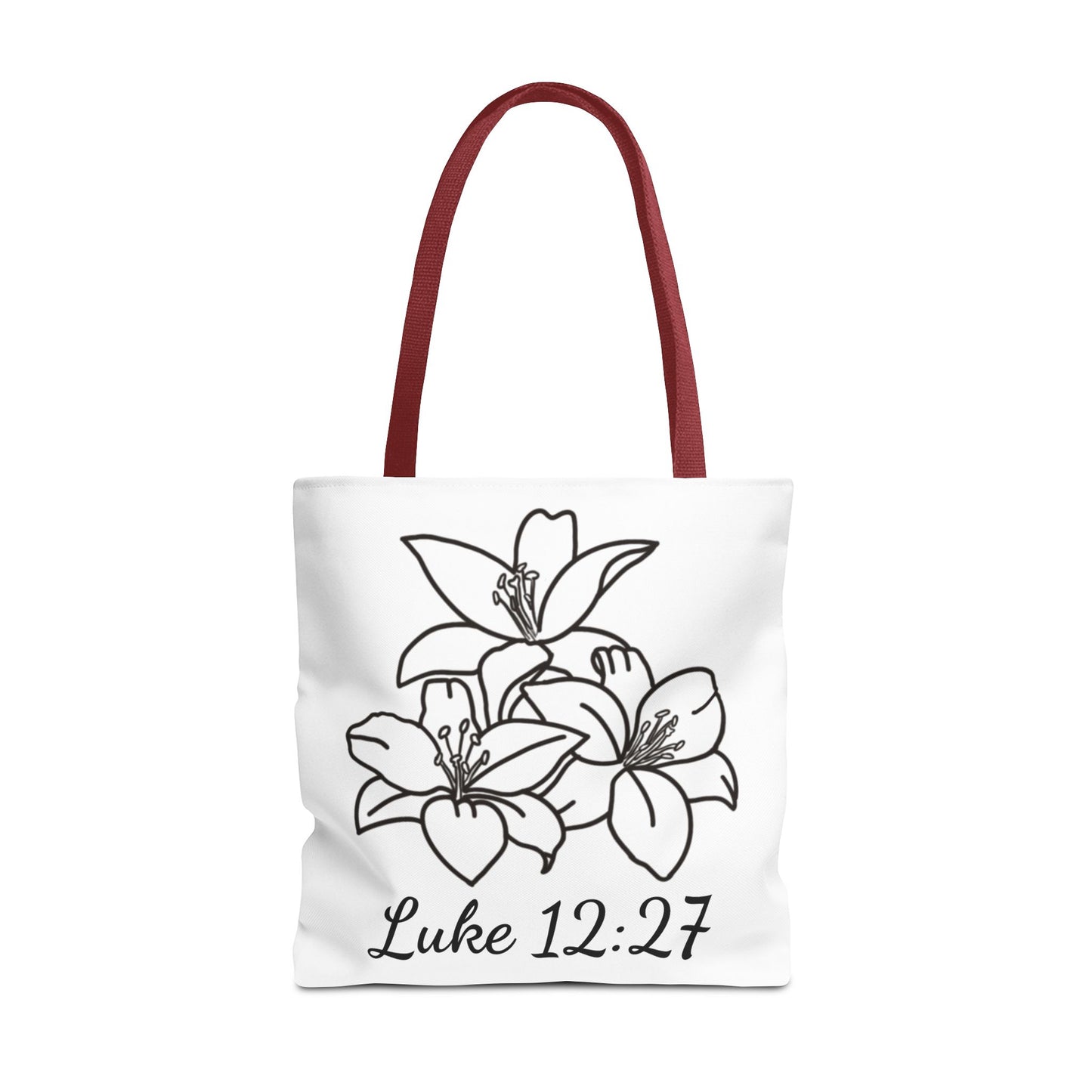 Clothed in Beauty Tote | Luke 12:27