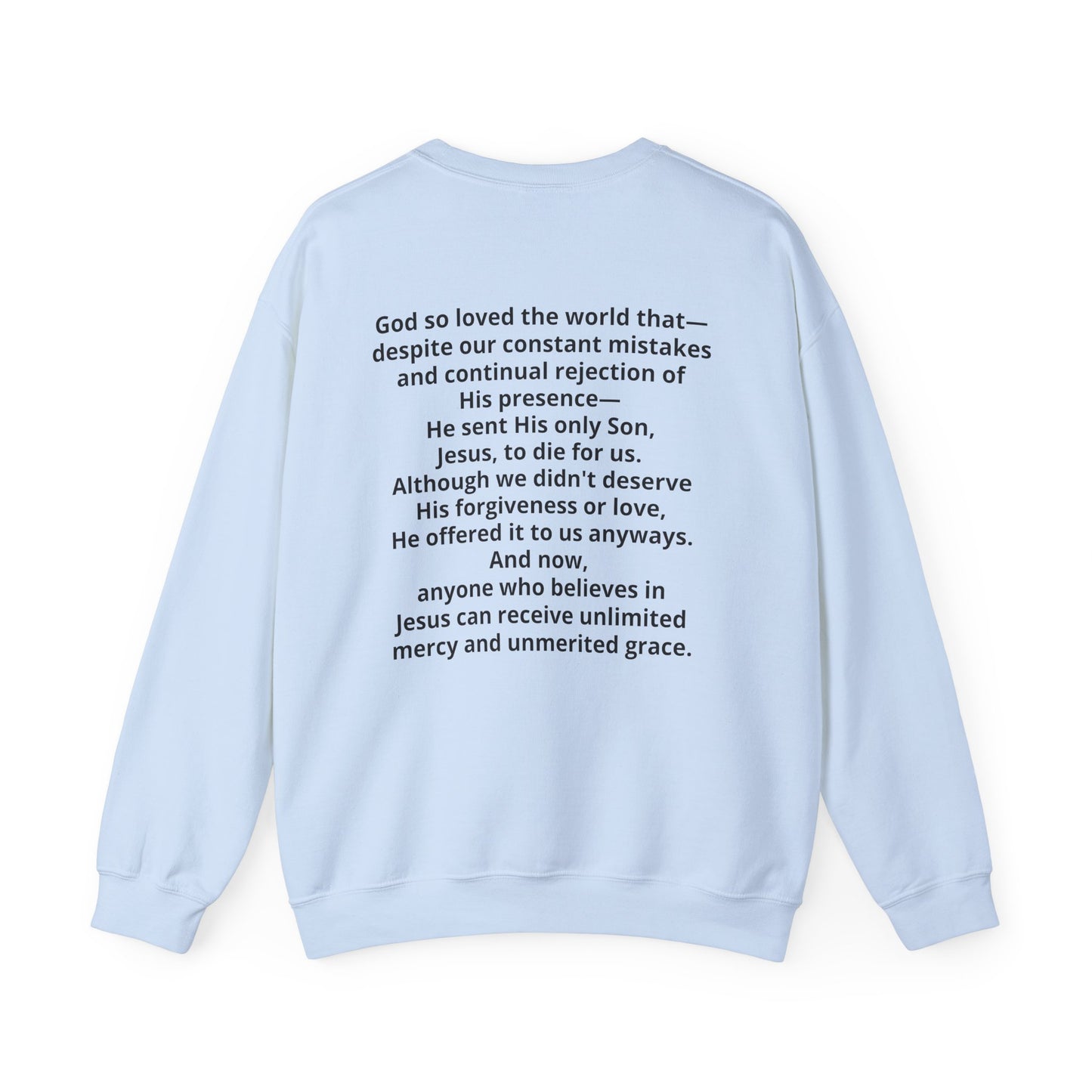 Mercy is.. | Crewneck