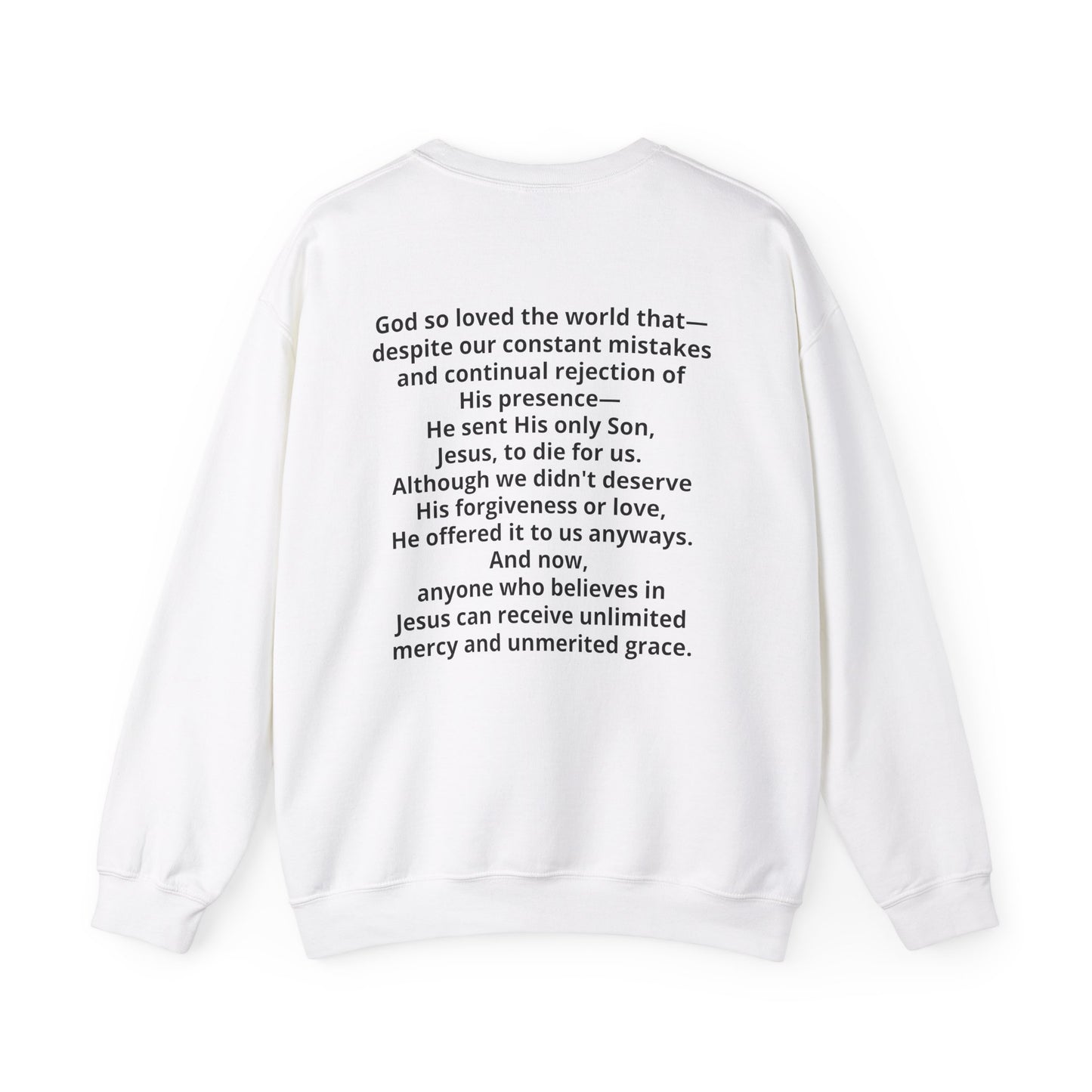 Mercy is.. | Crewneck