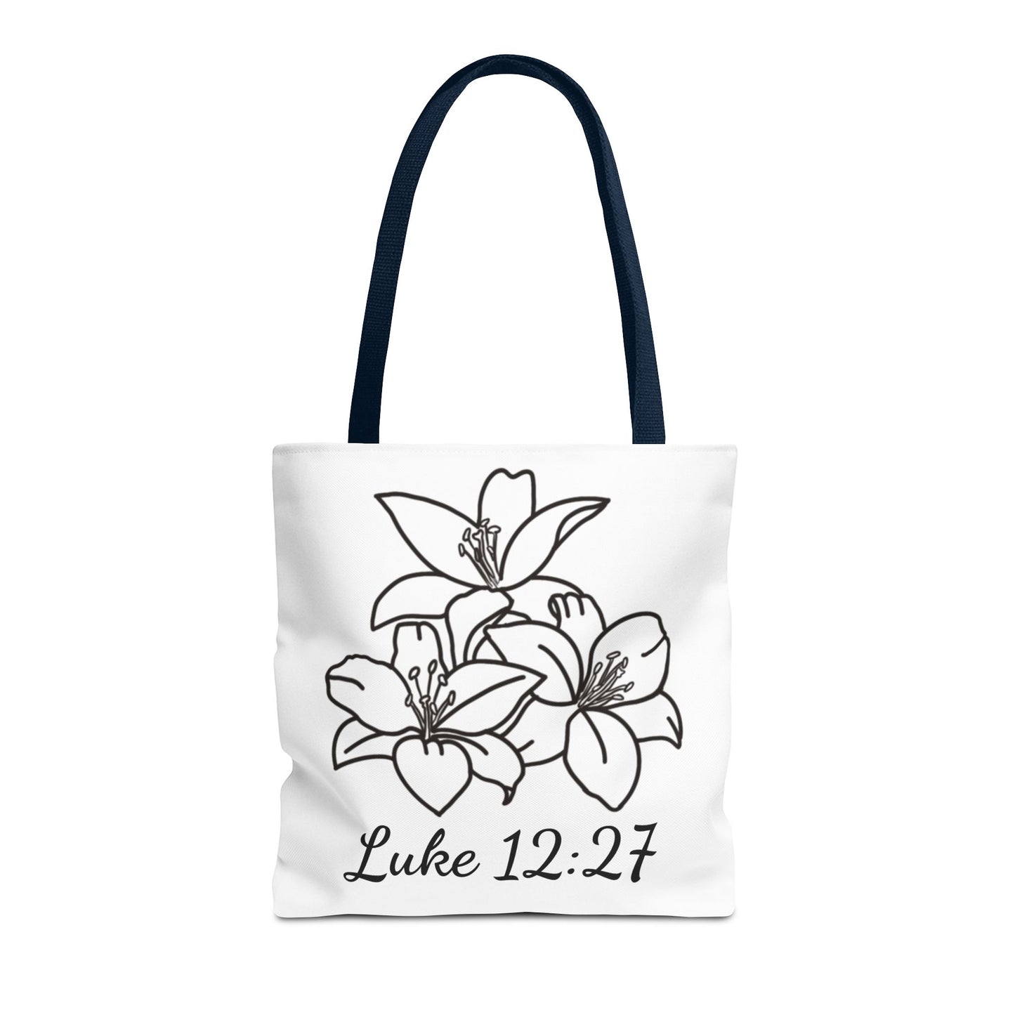 Clothed in Beauty Tote | Luke 12:27