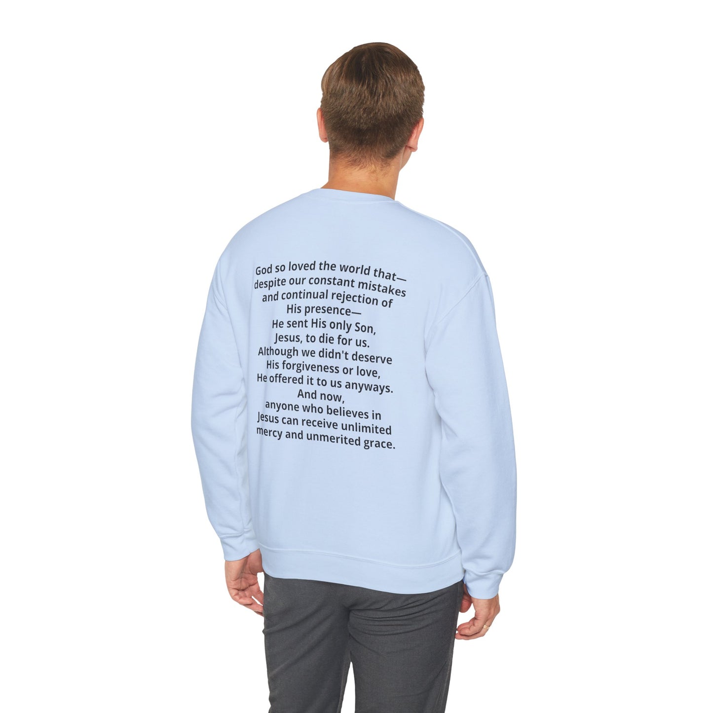 Mercy is.. | Crewneck