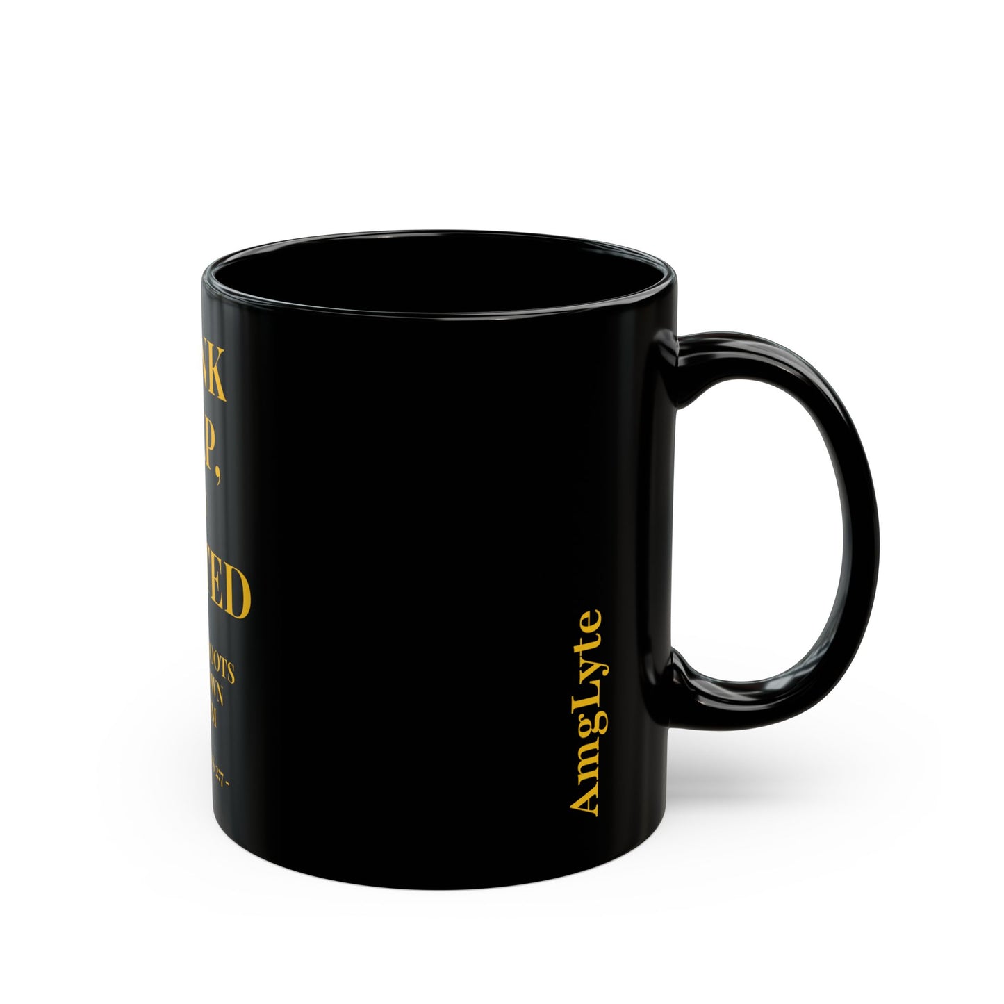 Rooted & Grounded | Black Mug