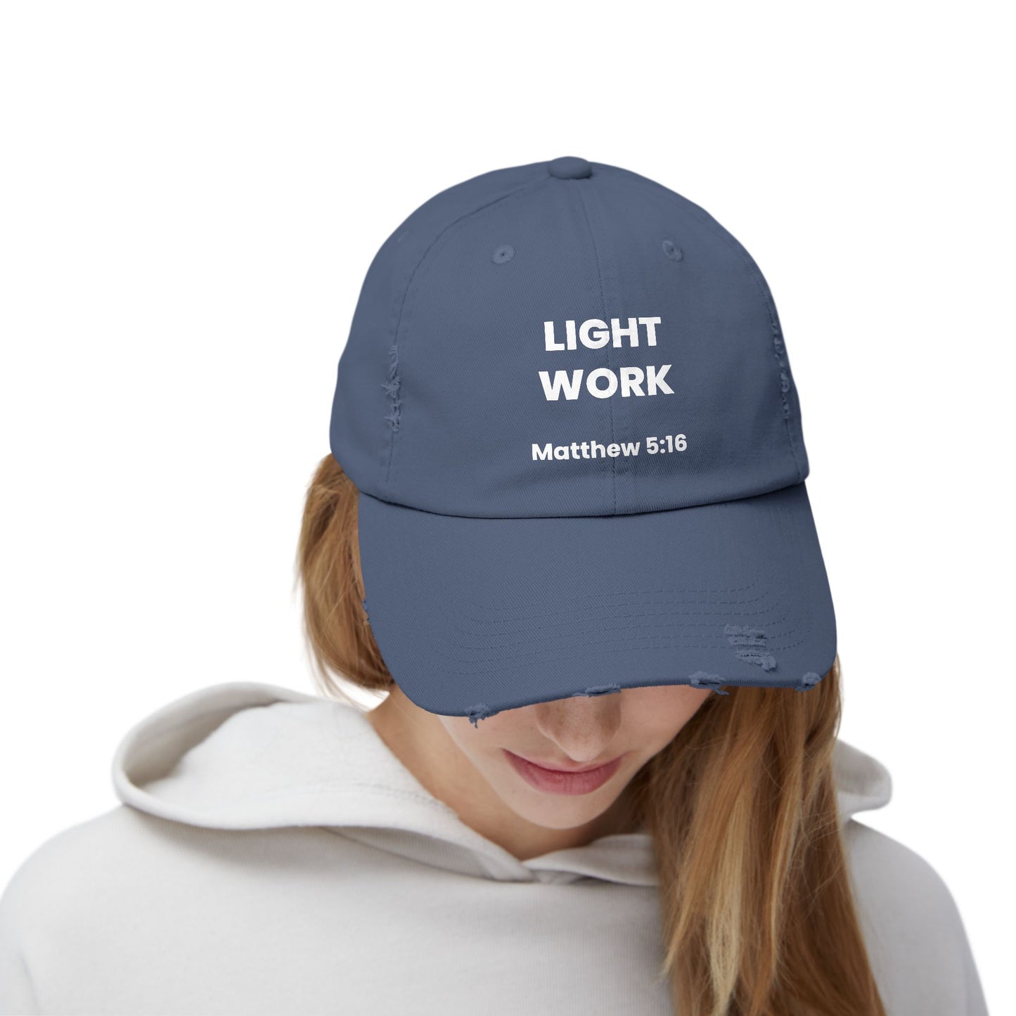The Kingdom Glow-Up | Distressed Cap