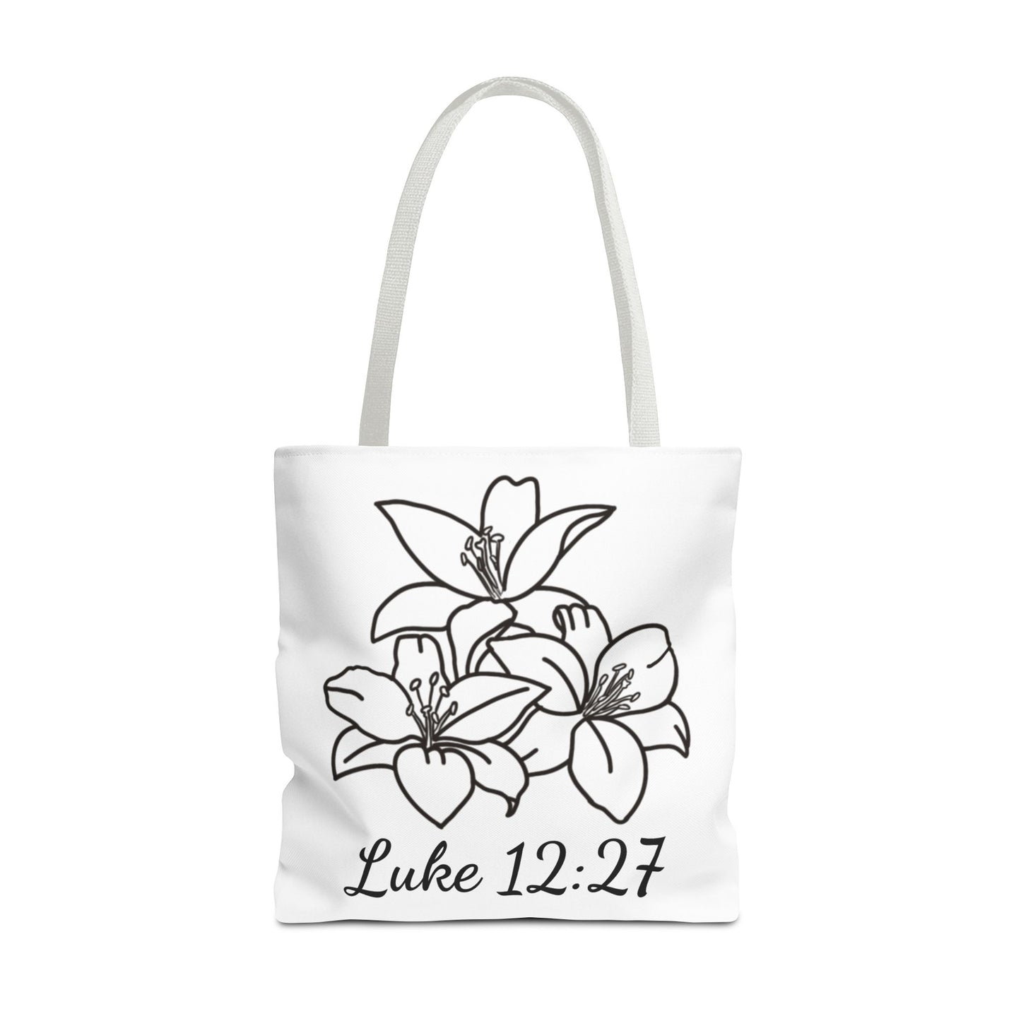 Clothed in Beauty Tote | Luke 12:27