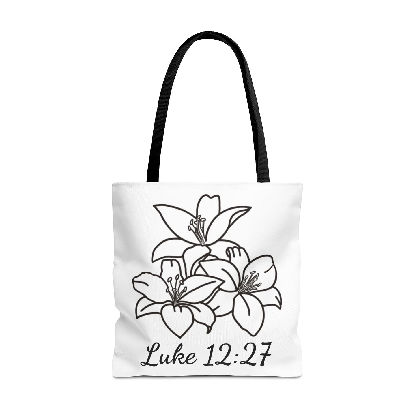 Clothed in Beauty Tote | Luke 12:27