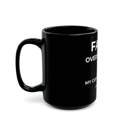 Fill me Up | Black Mug