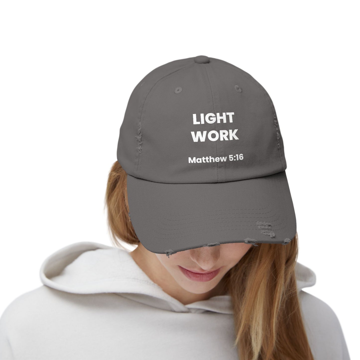 The Kingdom Glow-Up | Distressed Cap