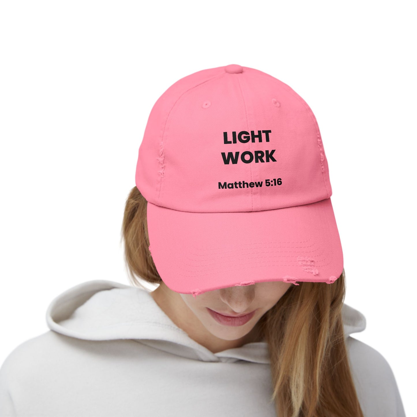 The Kingdom Glow-Up | Distressed Cap