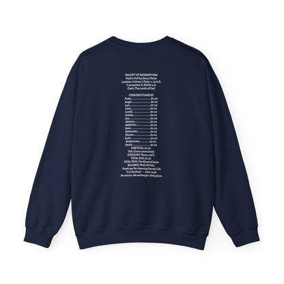 Receipt of Redemption | Crewneck