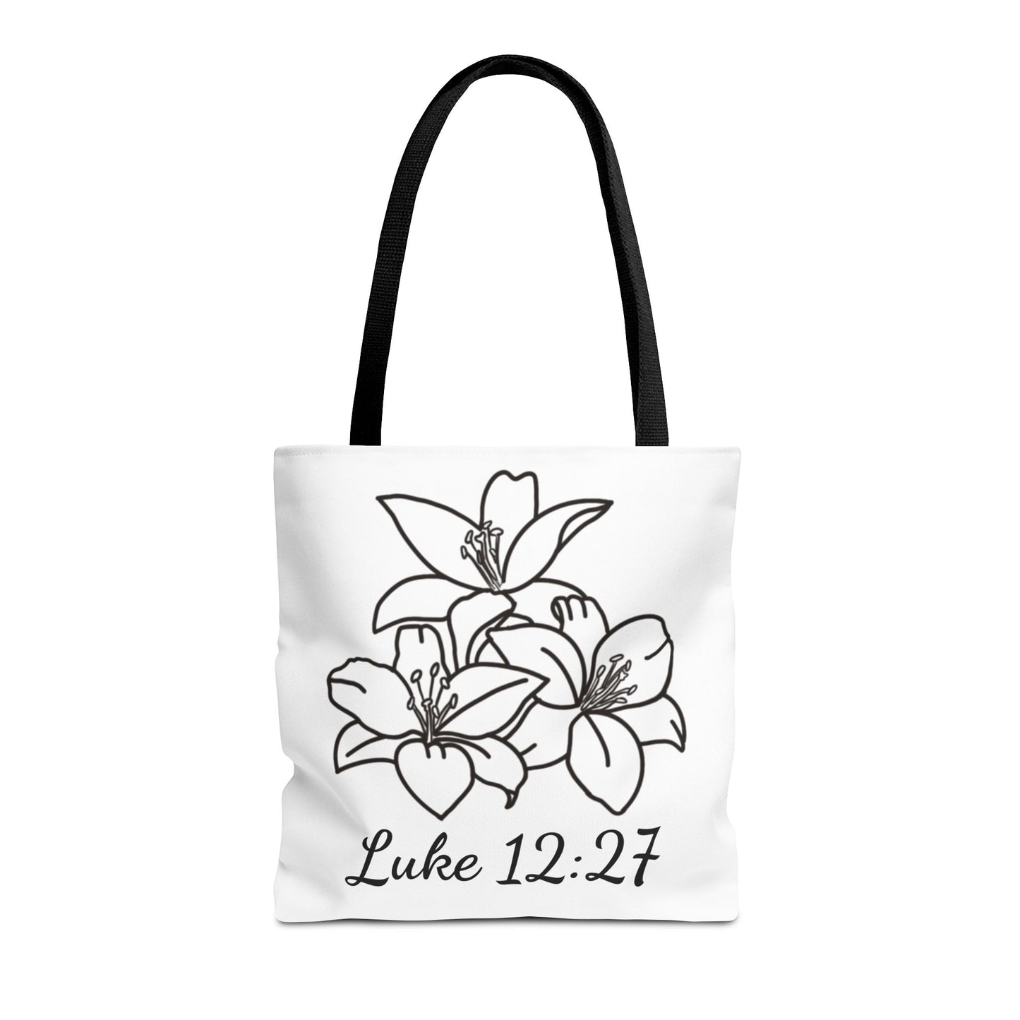 Clothed in Beauty Tote | Luke 12:27