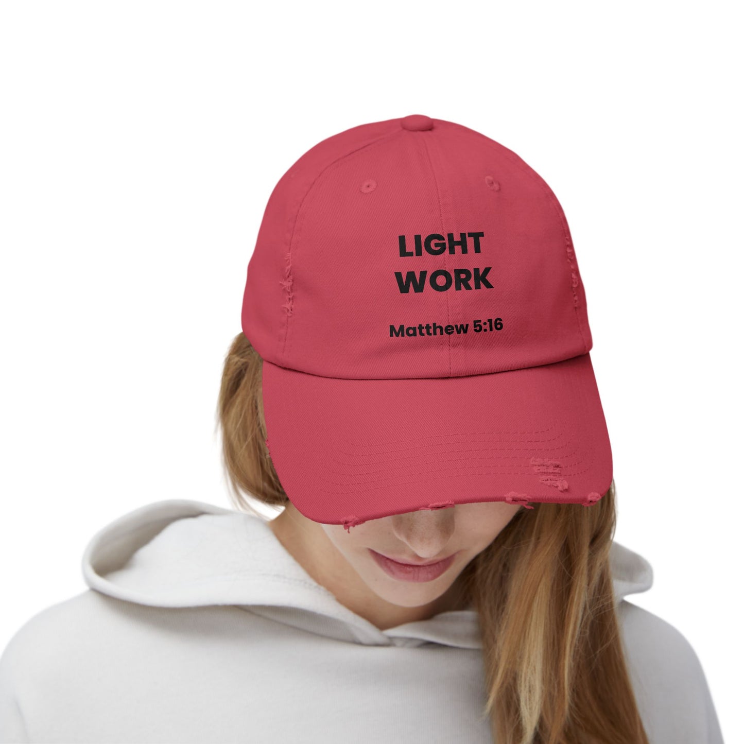 The Kingdom Glow-Up | Distressed Cap