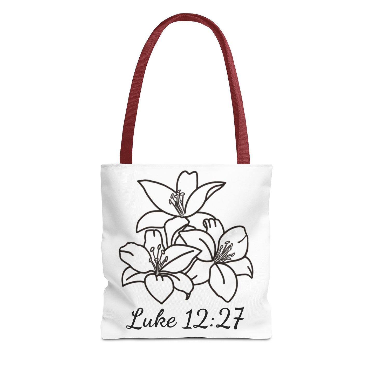 Clothed in Beauty Tote | Luke 12:27