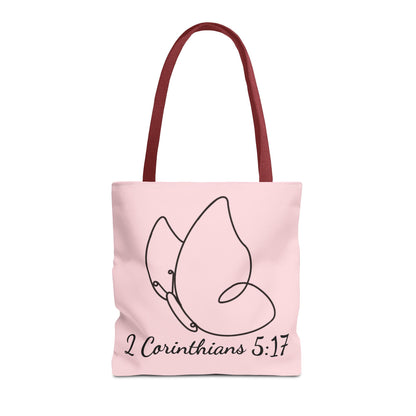 Grace in Bloom Tote | 2 Corinthians 5:17