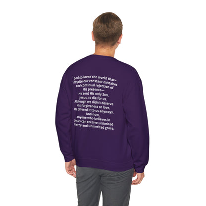 Mercy is.. | Crewneck