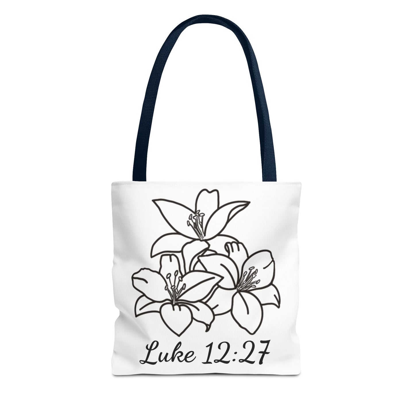 Clothed in Beauty Tote | Luke 12:27