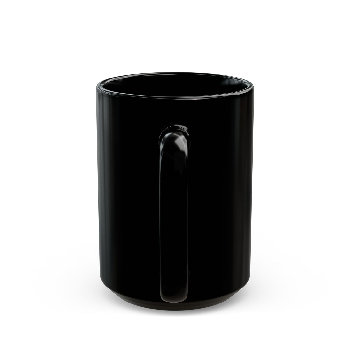 Grace in Every Sip | Black Mug