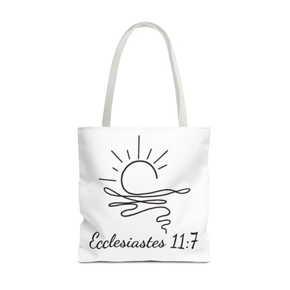 Sweet Light Tote | Ecclesiastes 11:7