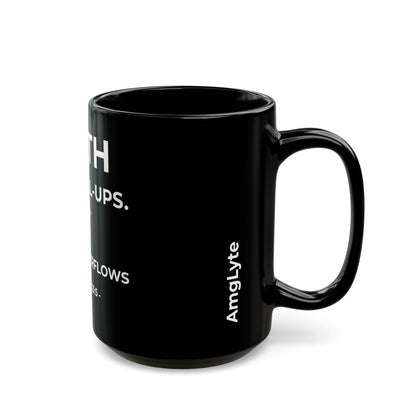 Fill me Up | Black Mug