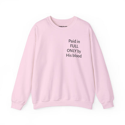 Receipt of Redemption | Crewneck