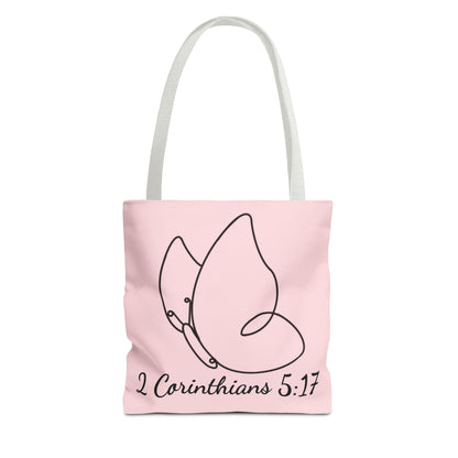 Grace in Bloom Tote | 2 Corinthians 5:17