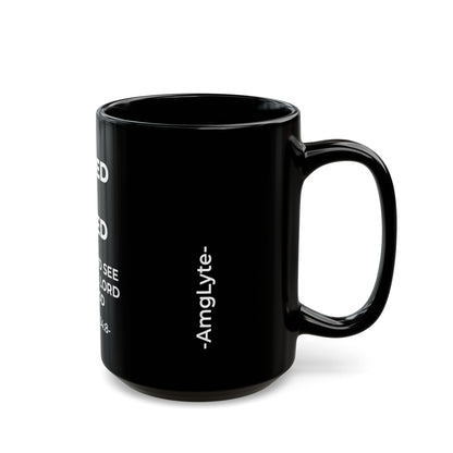 Sipped & Saved | Black Mug