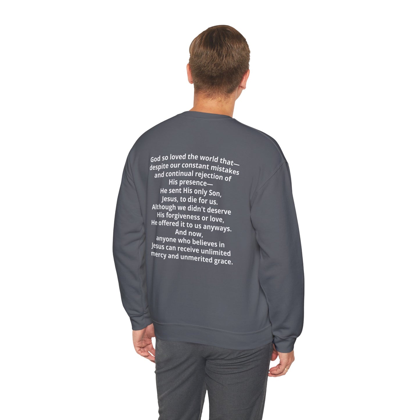 Mercy is.. | Crewneck