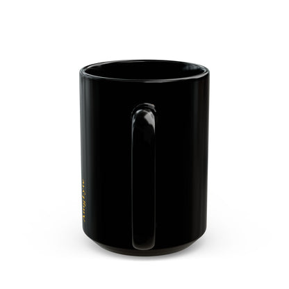 Steeped in the Word | Black Mug