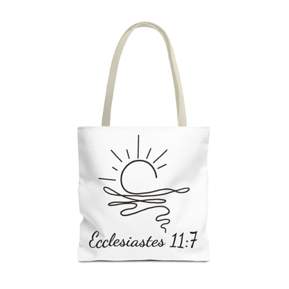 Sweet Light Tote | Ecclesiastes 11:7