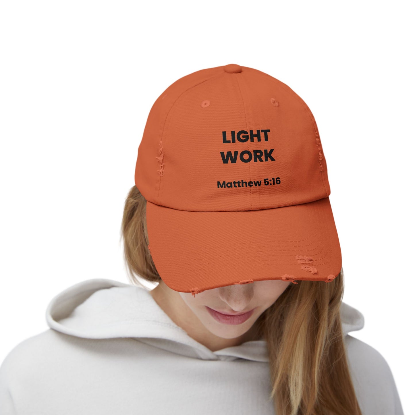 The Kingdom Glow-Up | Distressed Cap