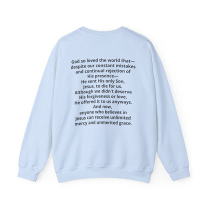 Mercy is.. | Crewneck