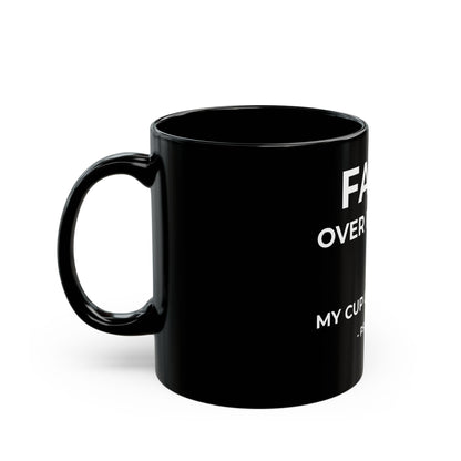 Fill me Up | Black Mug